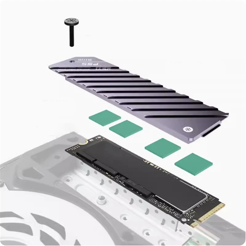 Радиатор для ps5 slim m.2 ssd - Фотография_5