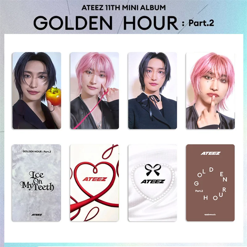 Альбом ateez lomo card golden hour: part - Фотография_4
