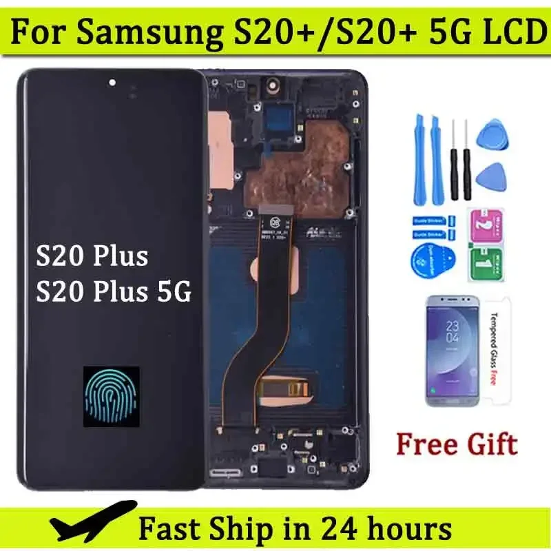 6,7-дюймовый amoled жк-дисплей для samsung s20 plus