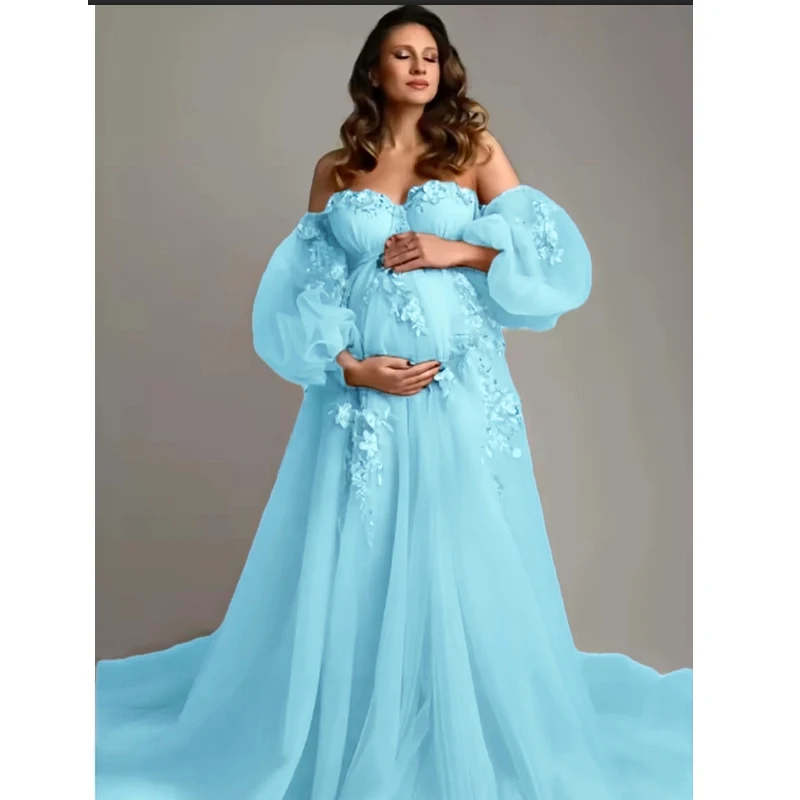 Платье для беременных с ручной - Фотография_5