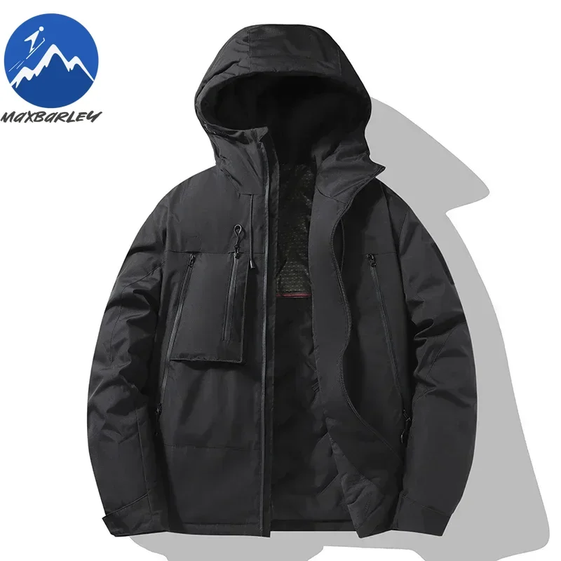 Зимняя ветрозащитная мужская куртка для активного отдыха