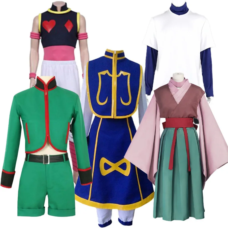Hunterxhunter косплей костюм gon