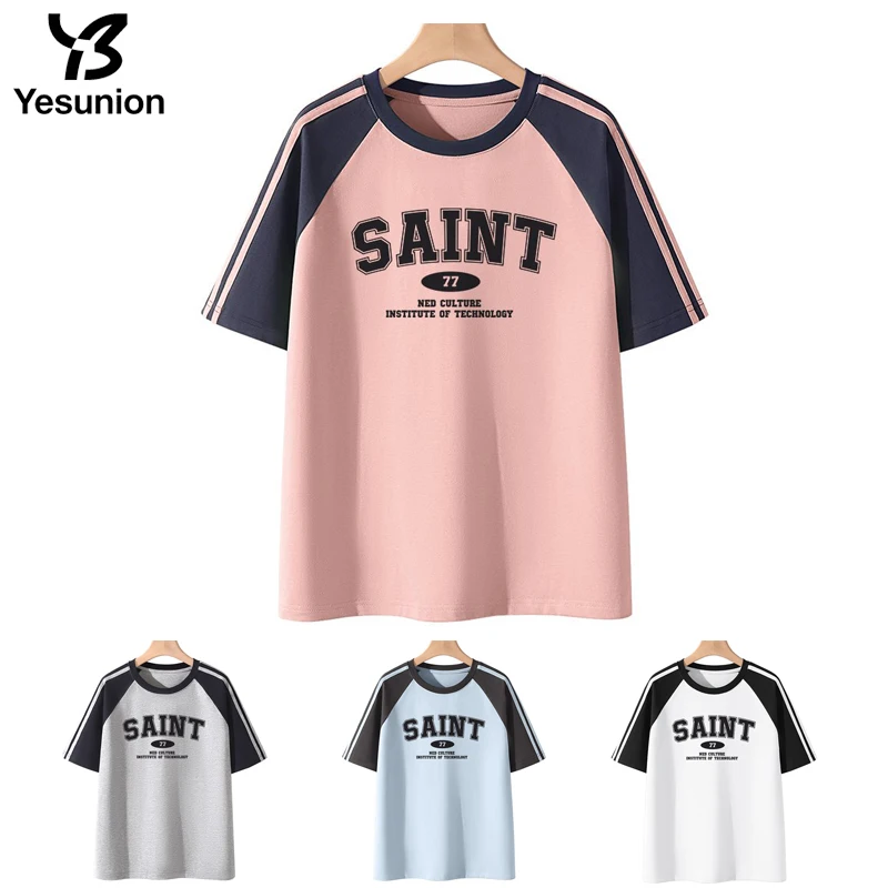 Женская дышащая футболка из чистого