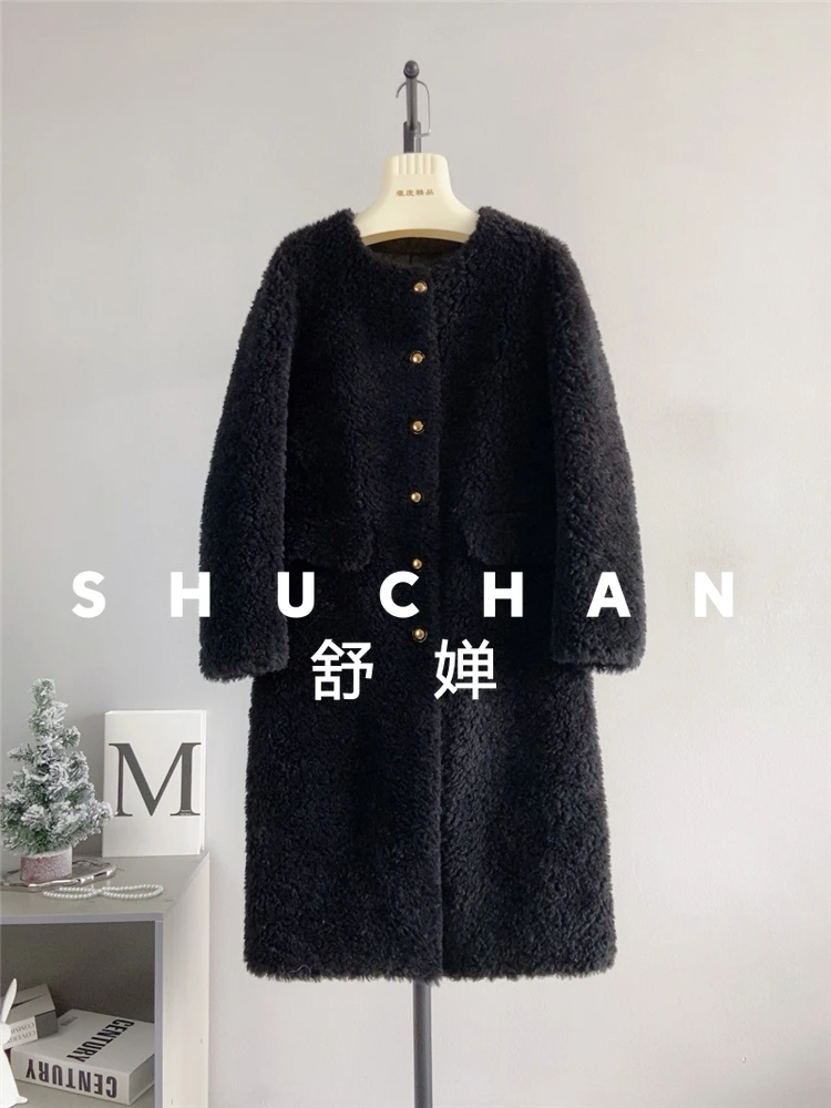 Женское пальто из 100% шерсти - Фотография_4