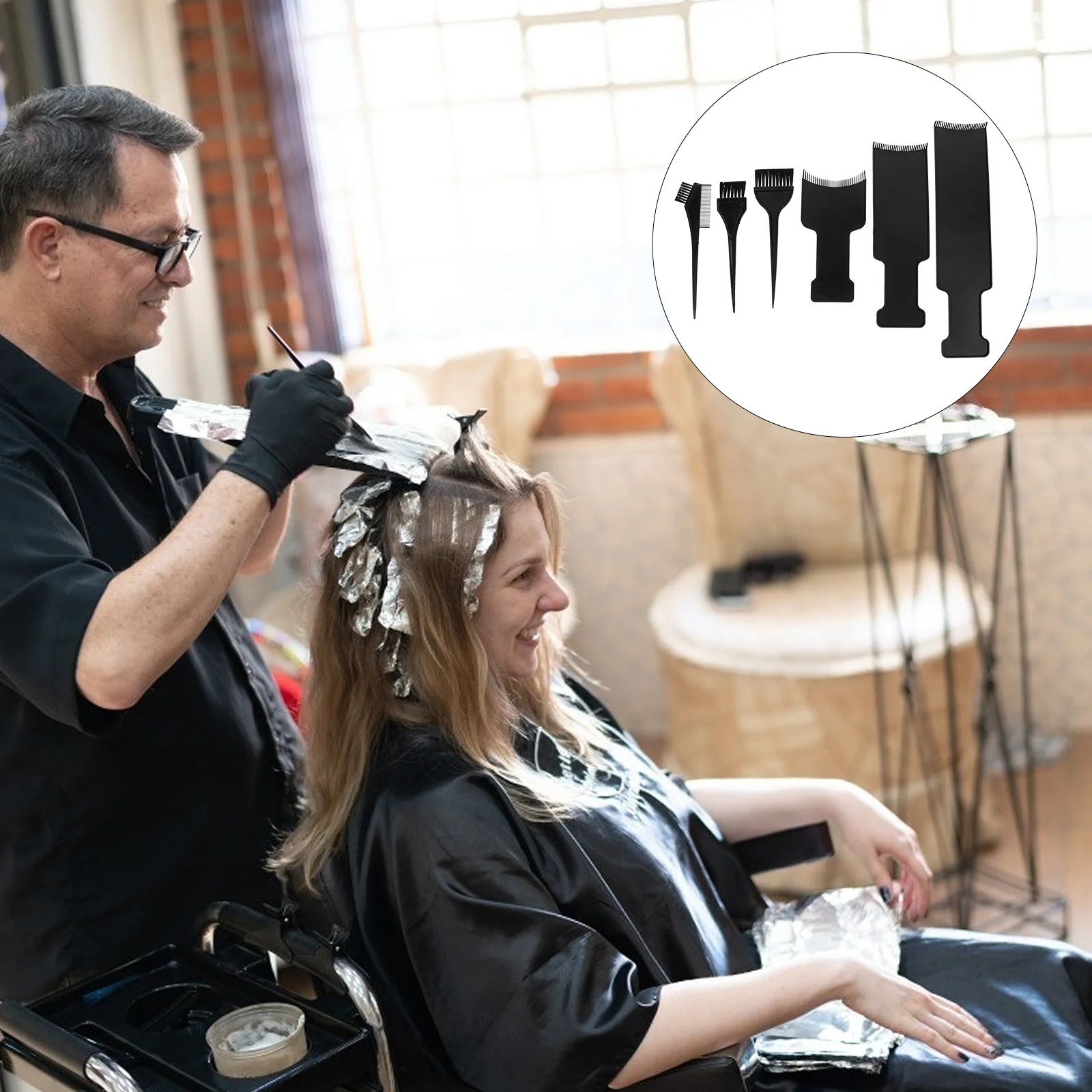 Набор инструментов для окрашивания волос - Фотография_6