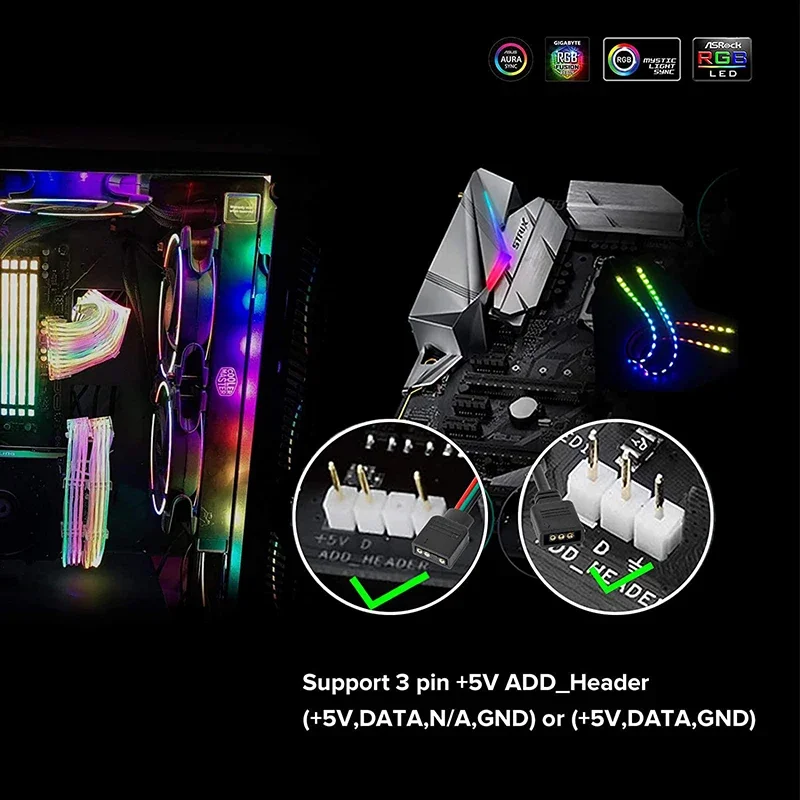 Гибкие светодиодные ленты для asus aura - Фотография_5