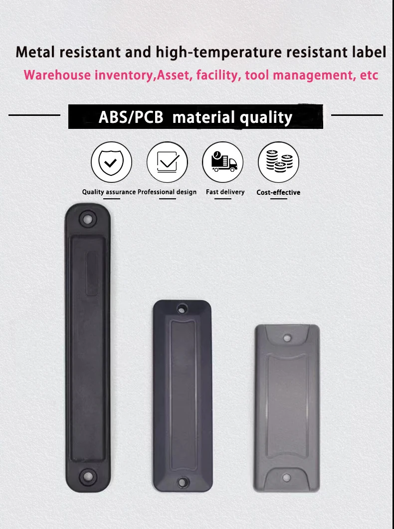 Rfid uhf антиметаллическая бирка из абс-пластика - Фотография_2