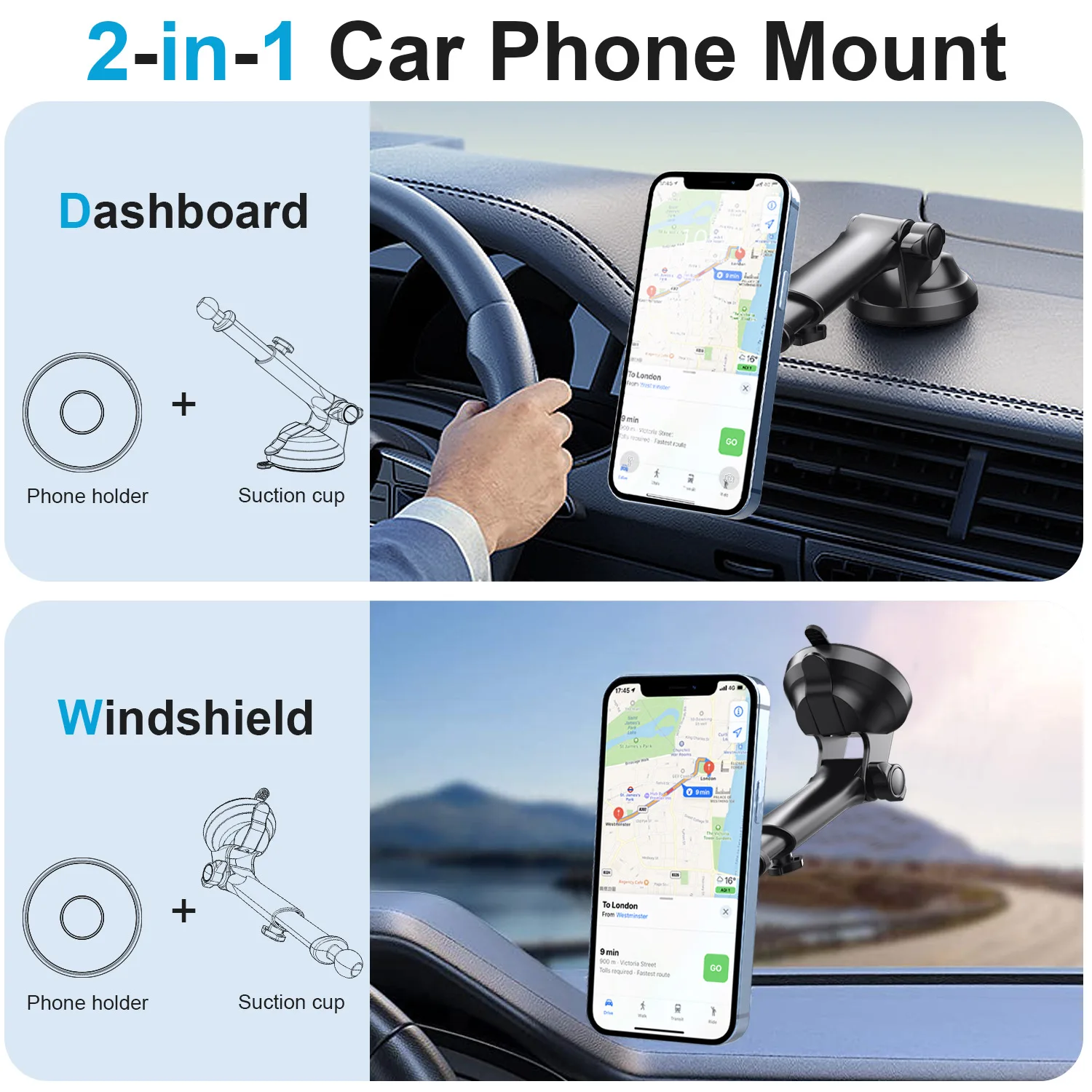 Универсальный магнитный автомобильный - Фотография_2