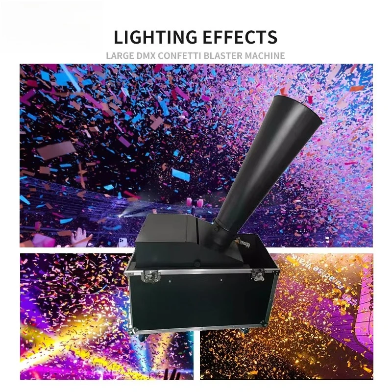 Машина для конфетти dmx машина