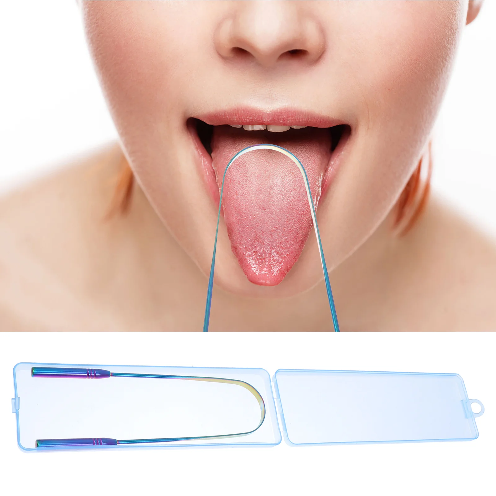 Скребок для щеток для языка из нержавеющей стали - Фотография_5