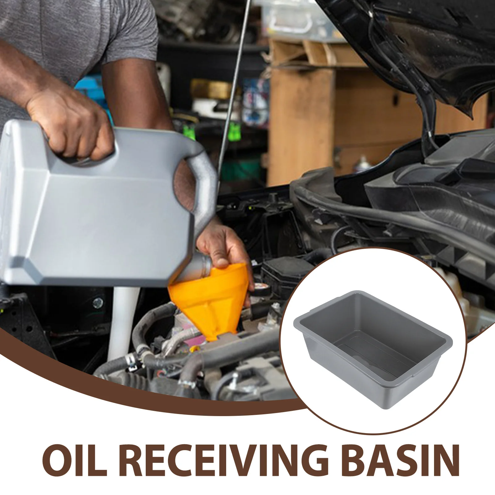 Очень большой автомобильный сливной поддон для масла - Фотография_4
