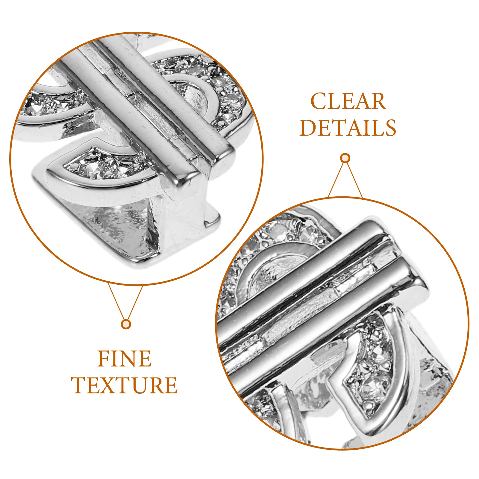 Серебряная кепка с одним зубом в стиле хип-хоп - Фотография_2
