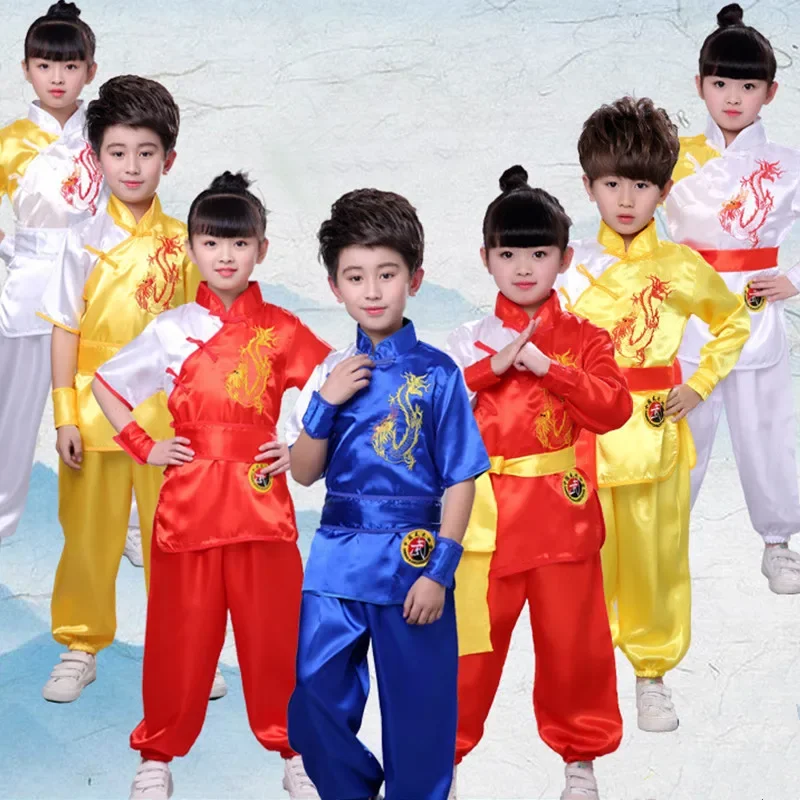 Boy tai chi performance costume