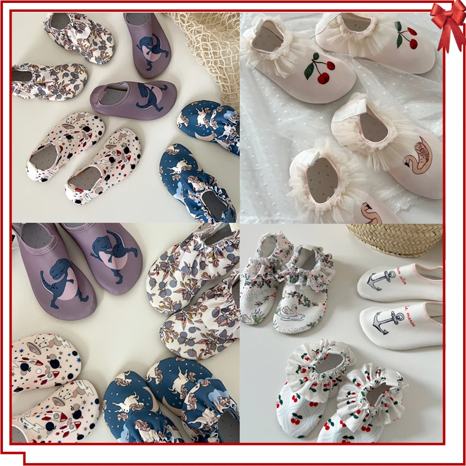 Детские кроссовки для водных видов спорта с принтом ks