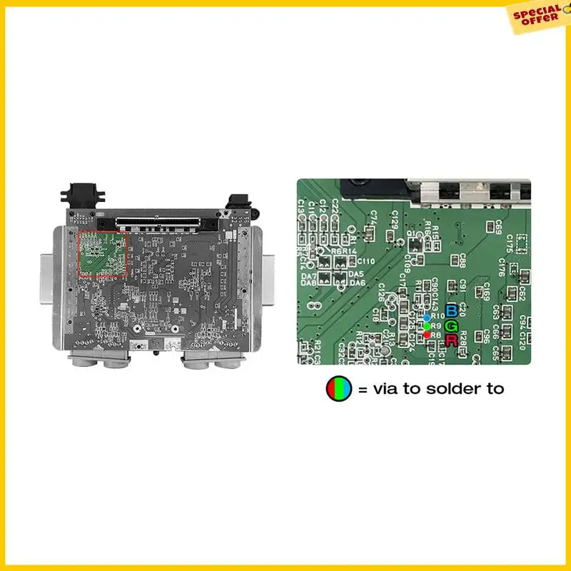 A25p n64 rgb mod комплект для консолей - Фотография_3