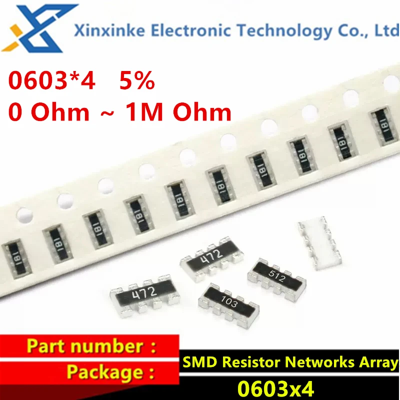 0603*4p 0603x4 8p4r 5% 3216 1206