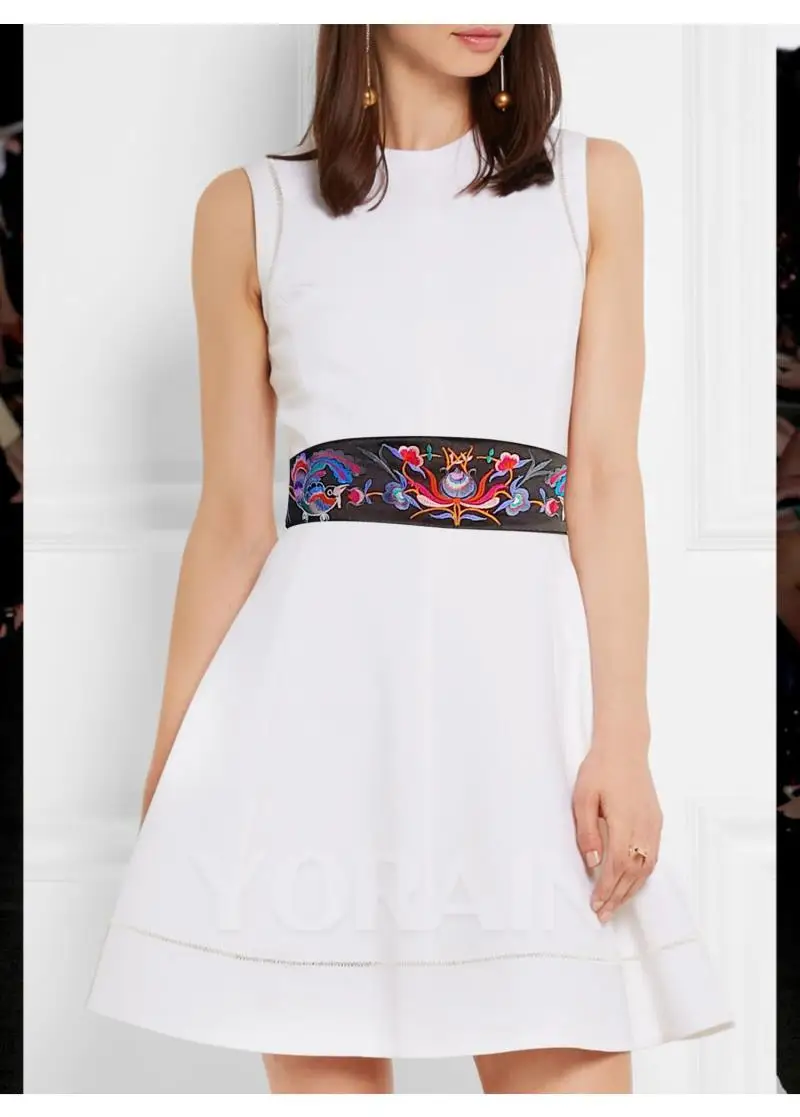 Пояс в китайском стиле с ручной вышивкой - Фотография_5