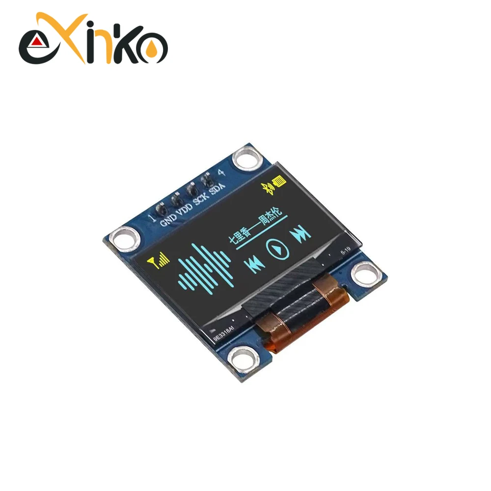 0,96-дюймовый модуль oled-дисплея i2c iic spi serial 128x64 жк-дисплей 3 - Фотография_6