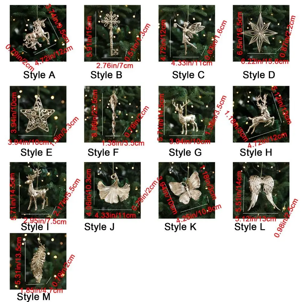 Пластиковый рождественский позолоченный - Фотография_6