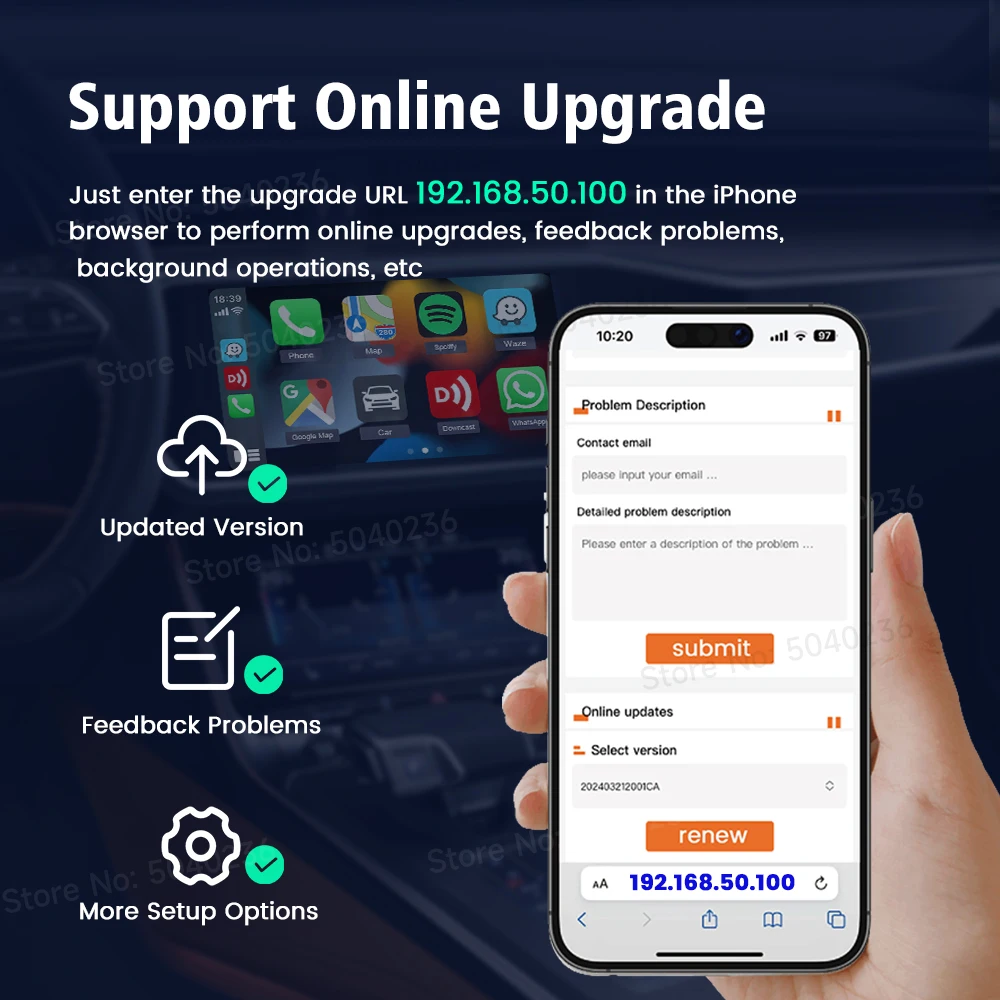 Carlinkit wireless carplay box - Фотография_5