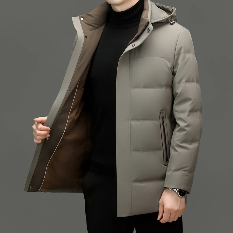 Повседневные мужские теплые куртки