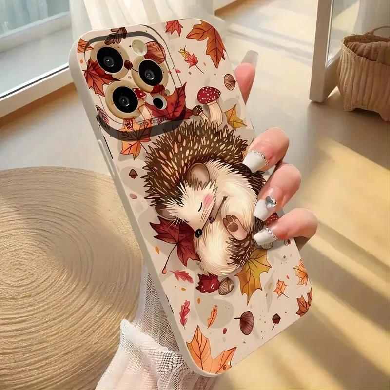 Новый милый осенний чехол для телефона - Фотография_2