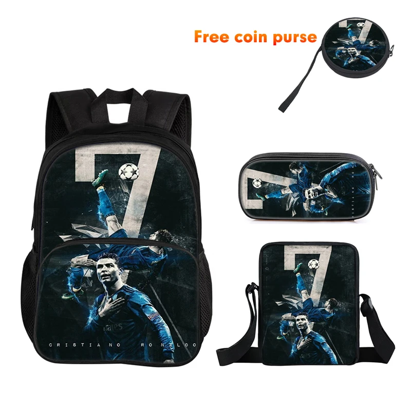 Рюкзак роналду из 3 предметов - Фотография_5