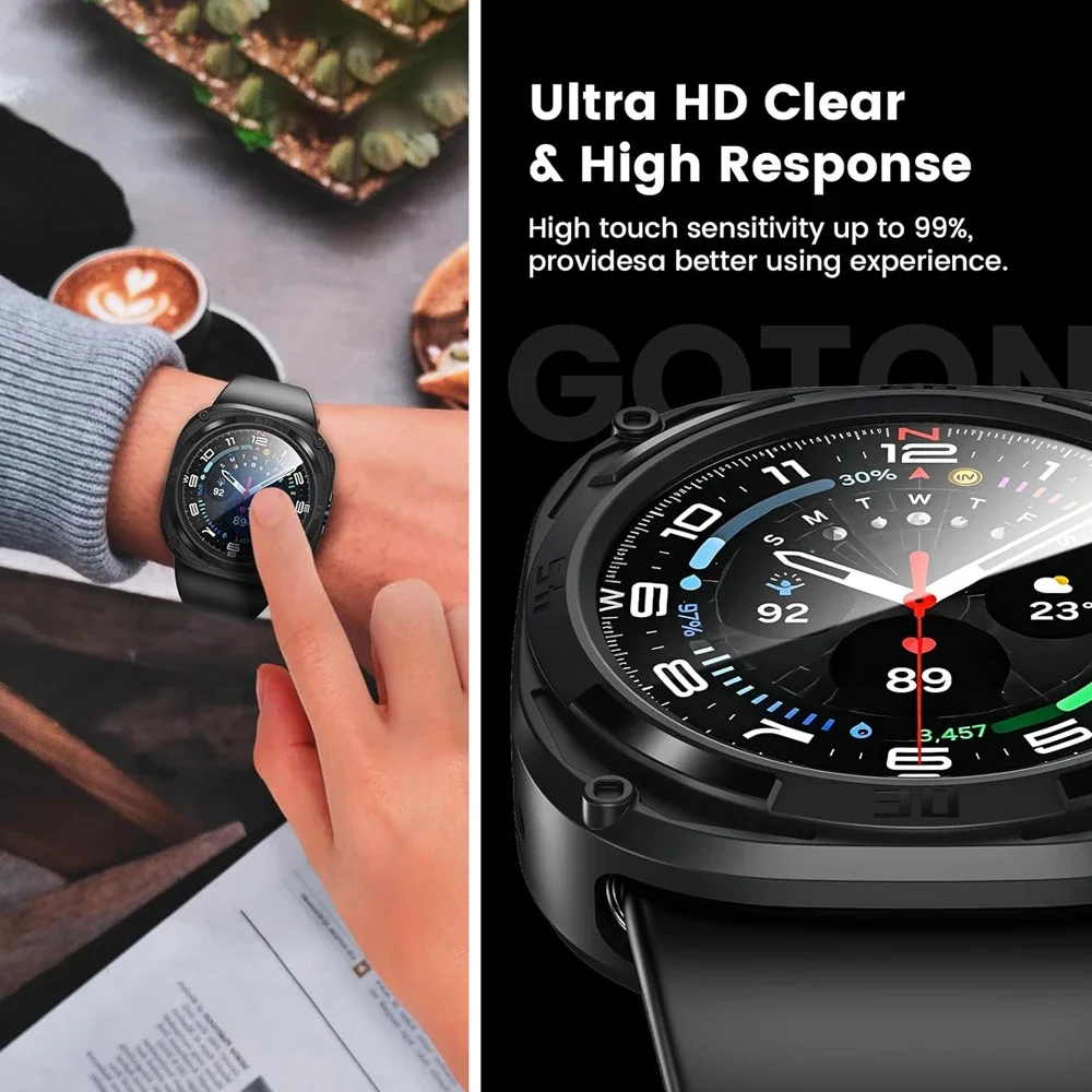 Стекло + чехол для samsung galaxy watch 7 ultra 47 мм - Фотография_4