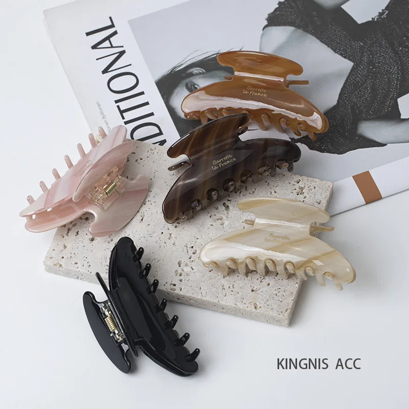 Новая женская ретро корейская ацетатная заколка для волос