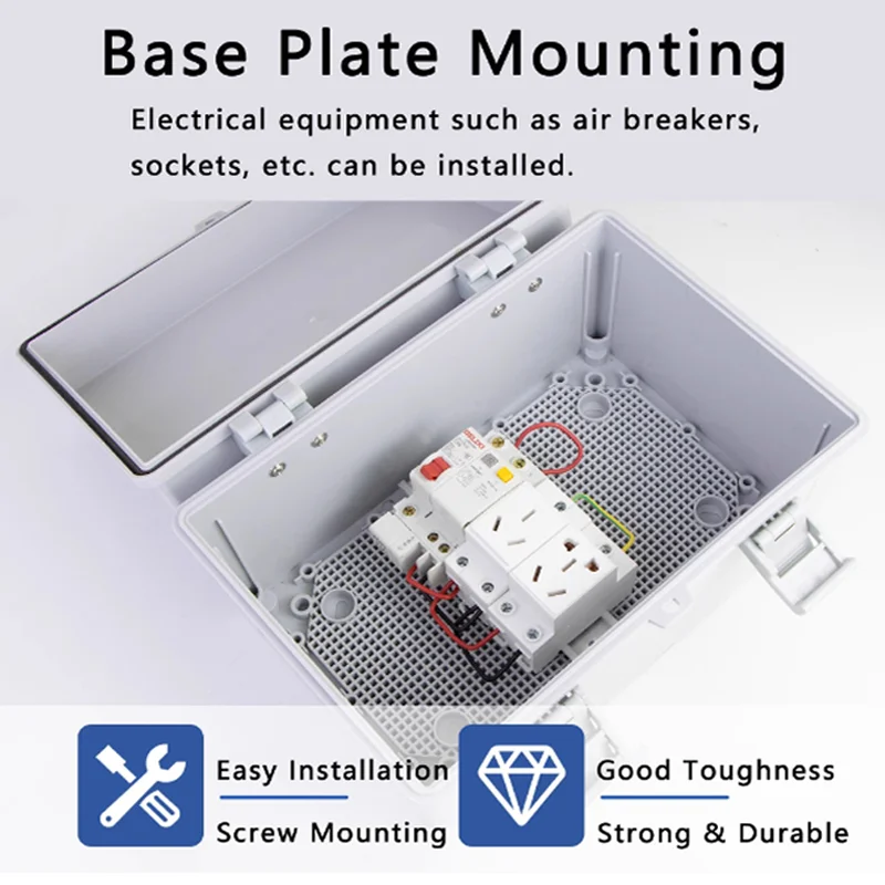 Ip66 открытый корпус с петлями - Фотография_2