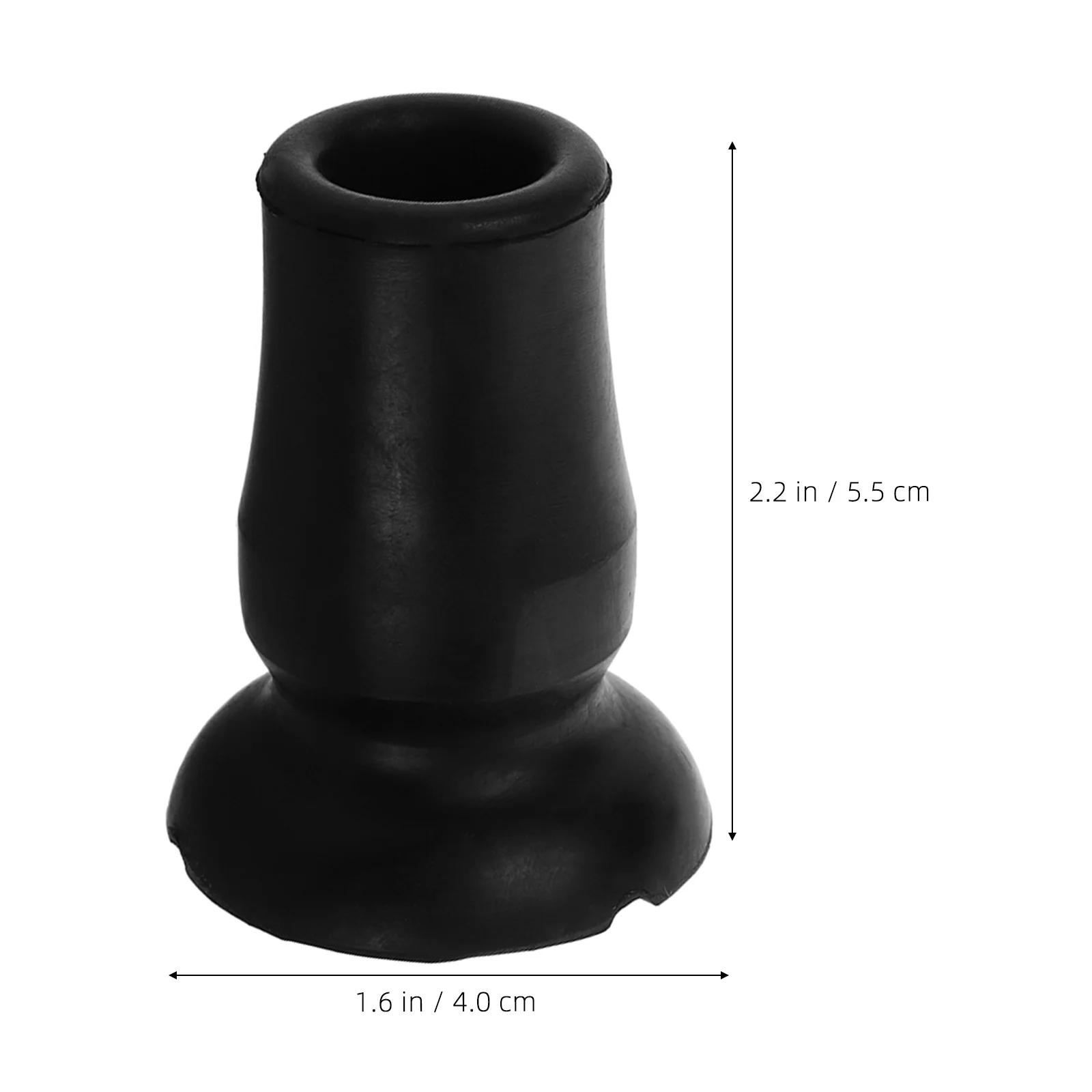 Нескользящие резиновые наконечники для трости