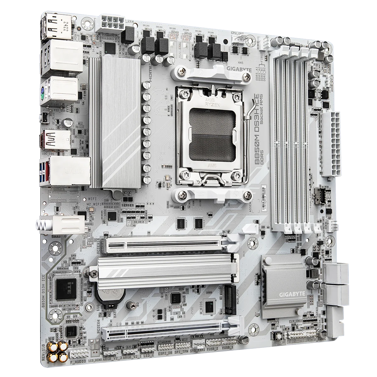 Материнская плата b850m ds3h ice micro atx b850 - Фотография_3