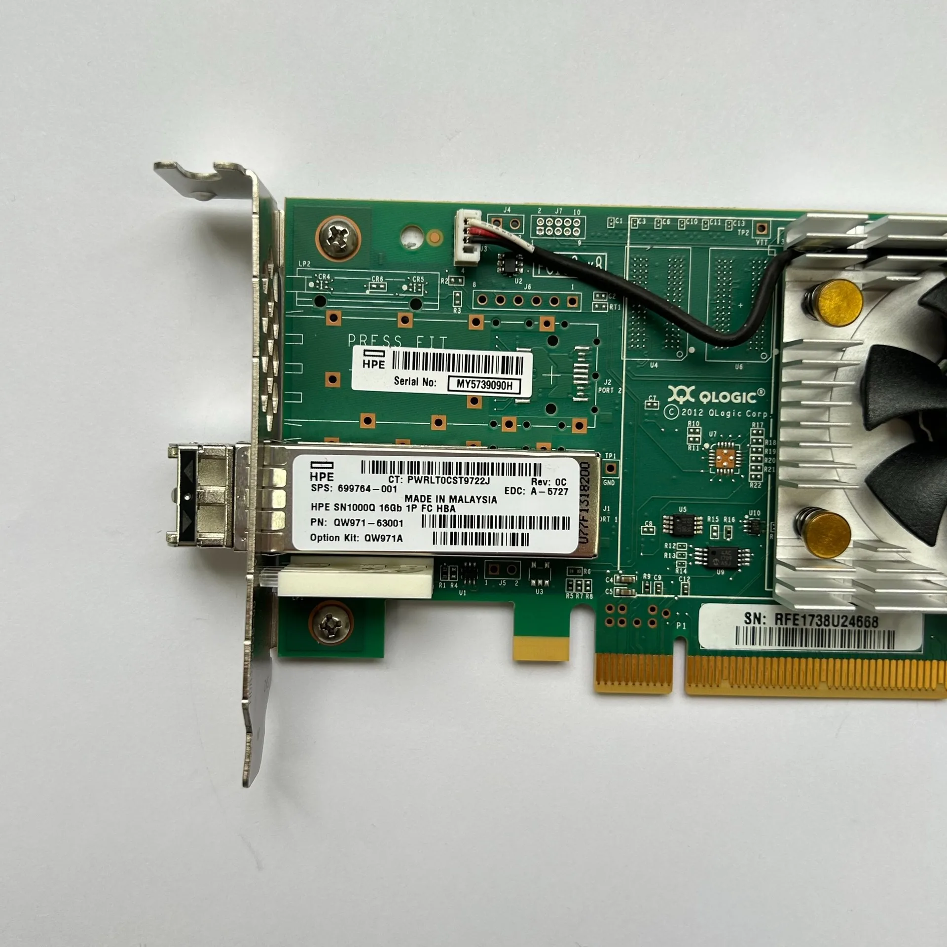 Однопортовая оптоволоконная карта - Фотография_3