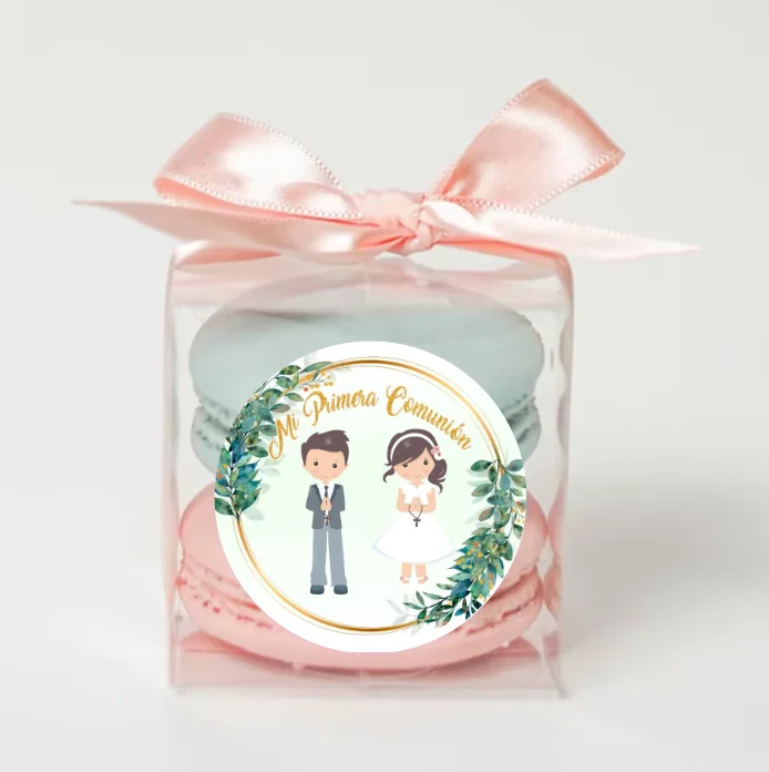 Пользовательские наклейки для первого святого причастия - Фотография_3