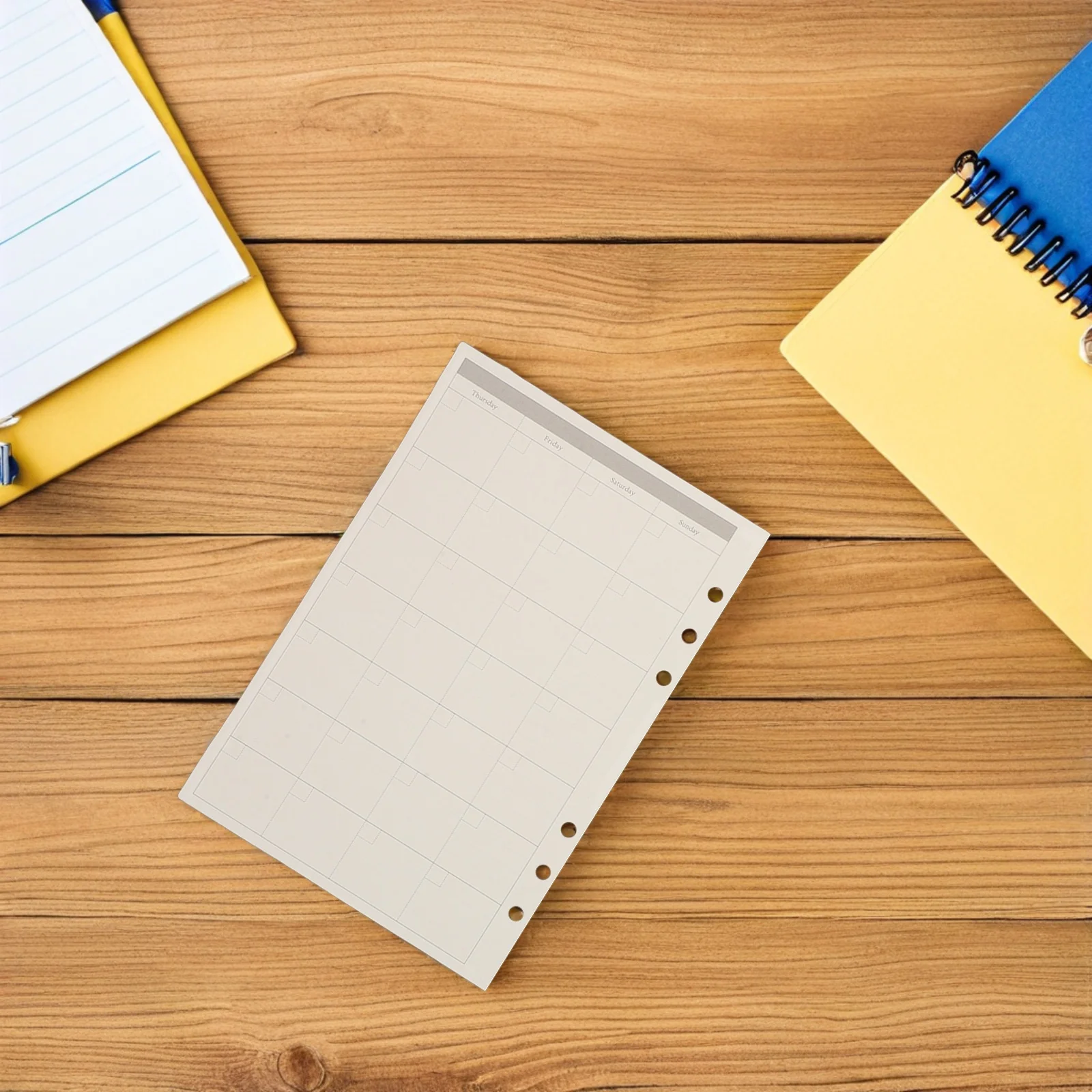 3 книги 3a5, сменные стержни для планировщика с 6 отверстиями - Фотография_2