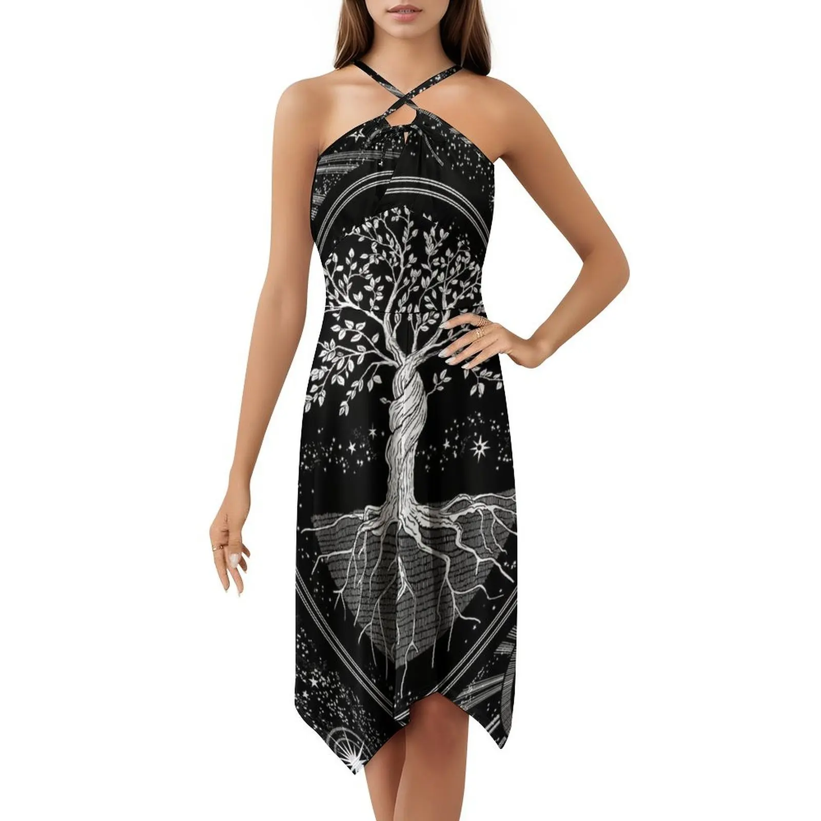 Небесное древо жизни богемное платье - Фотография_5