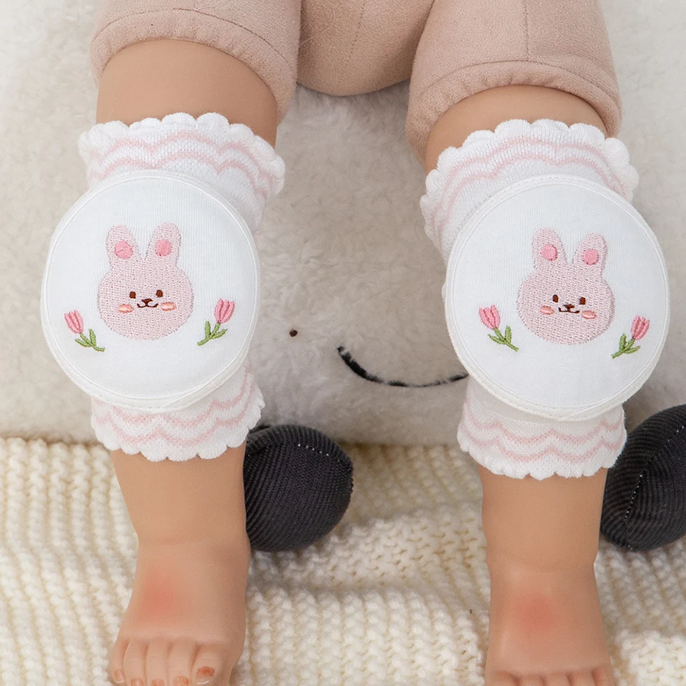 Наколенник из чистого хлопка для ползания ребенка 0-2 лет