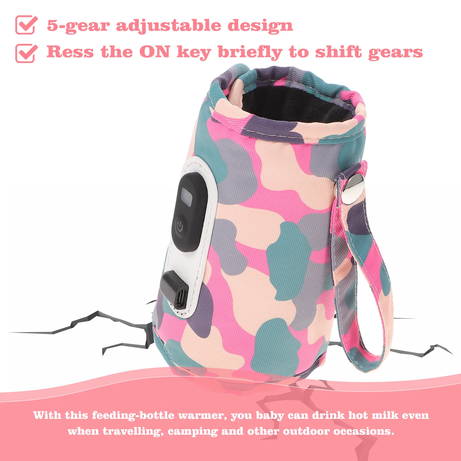 Подогреватель бутылочек с молоком с цифровым дисплеем