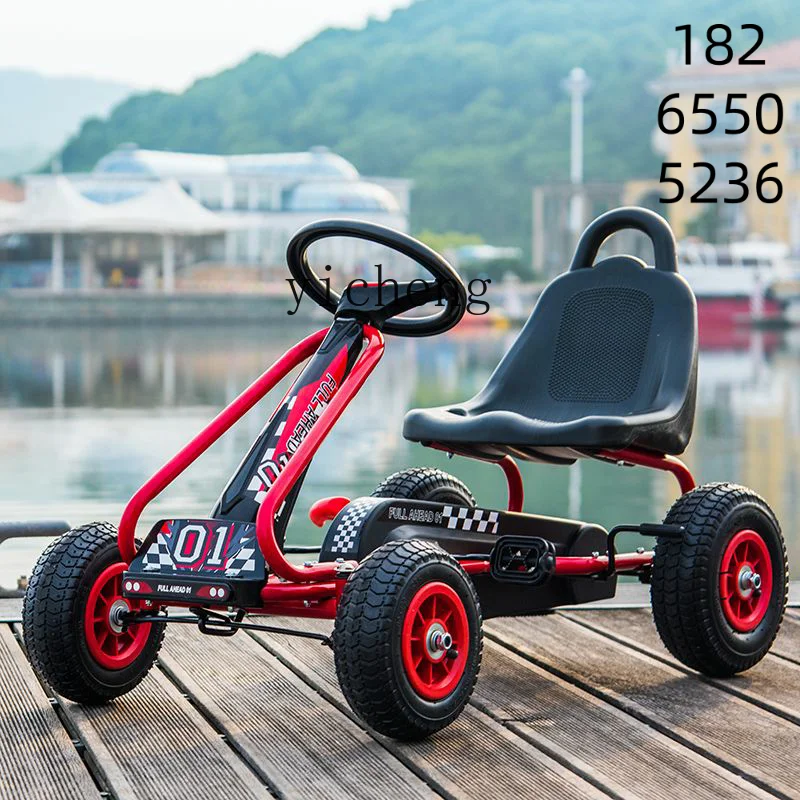 Детский четырехколесный велосипед zz kart с педалью - Фотография_2