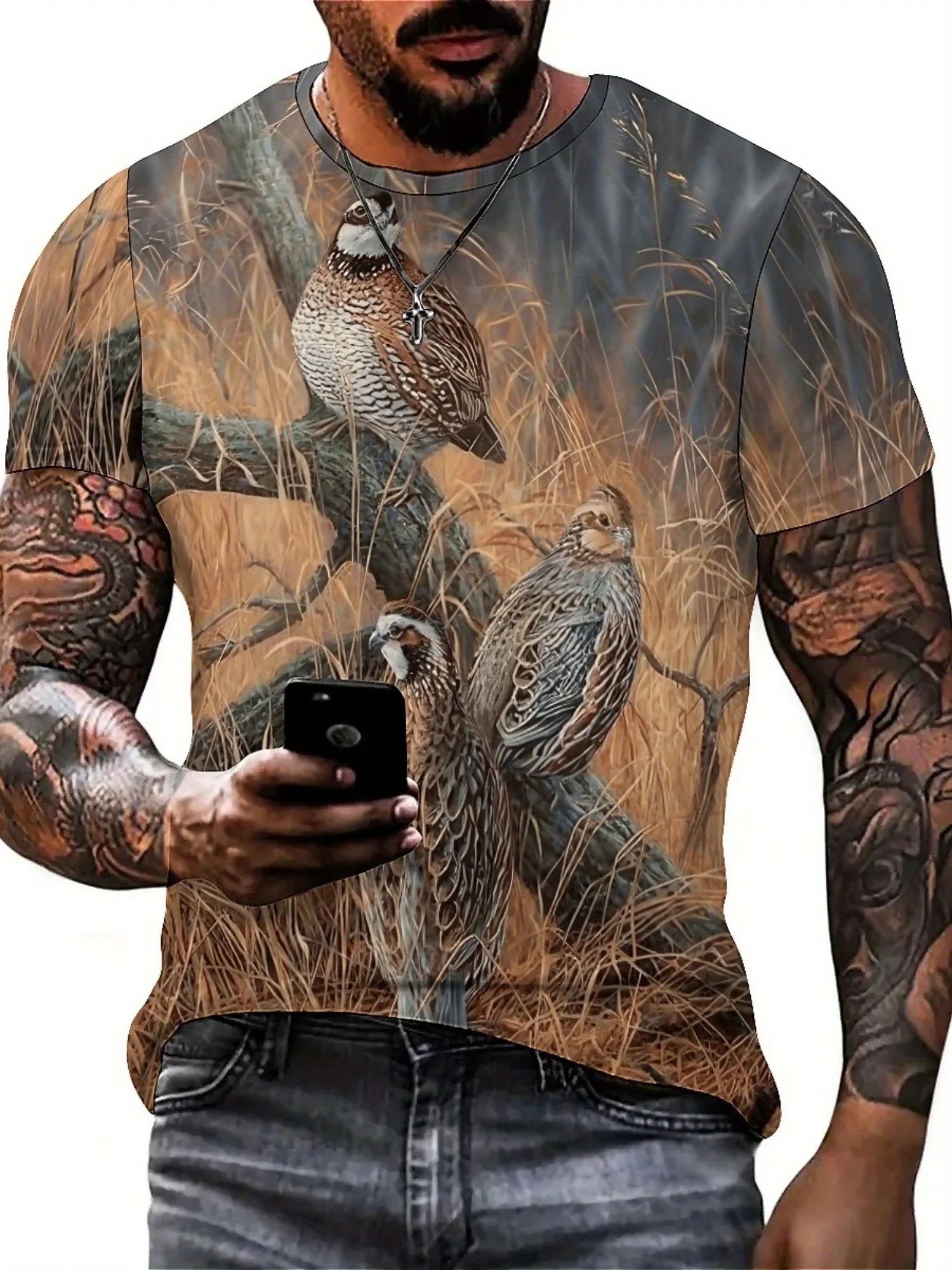 Летняя готическая футболка с 3d - Фотография_4