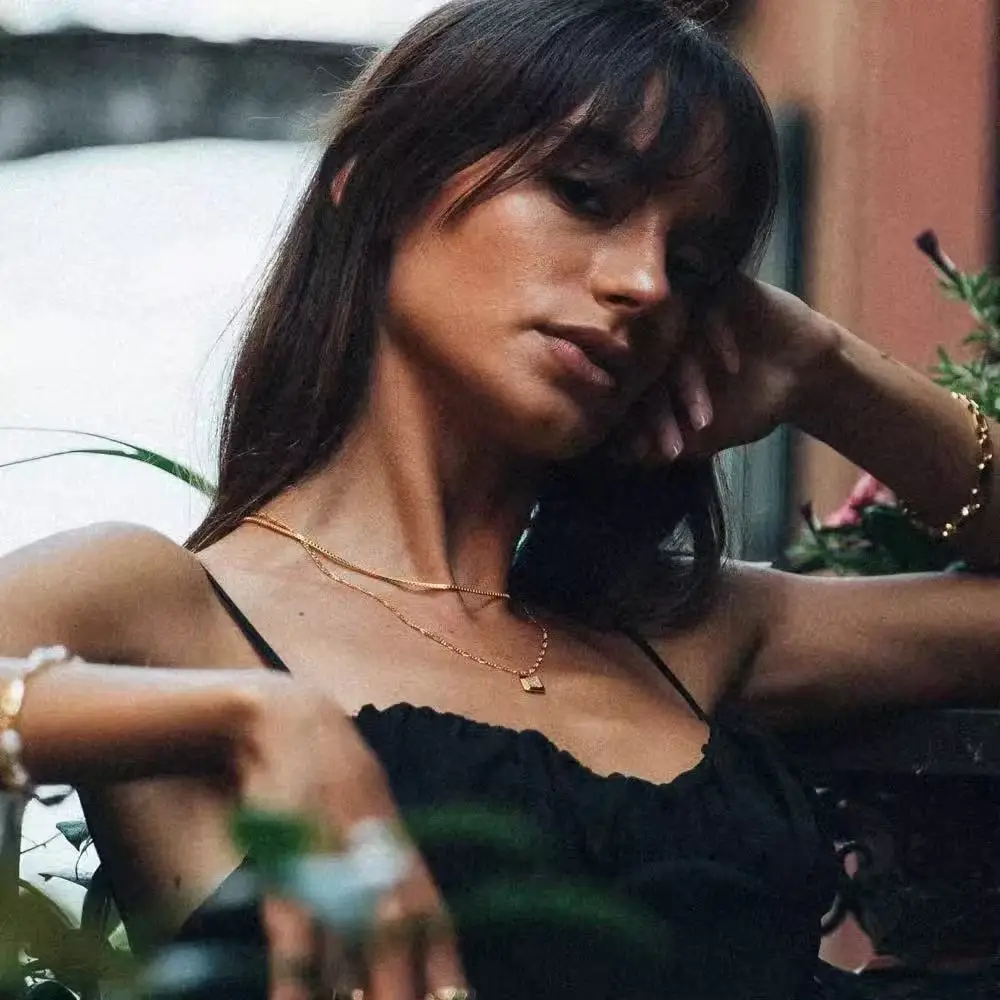 1,2 мм простая цепочка из нержавеющей стали - Фотография_5