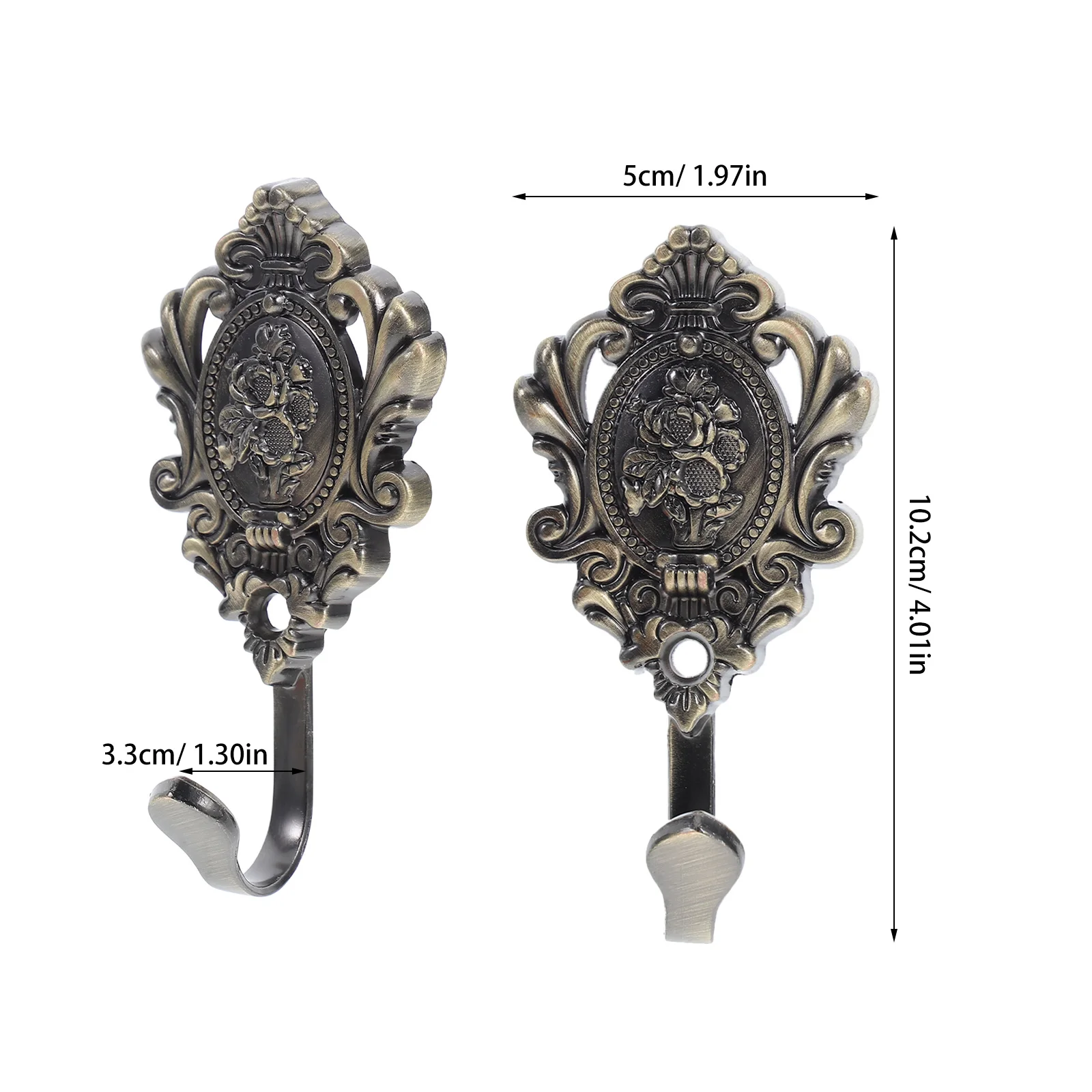 Элегантные металлические крючки настенные пальто - Фотография_2