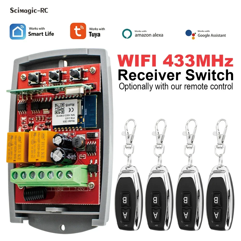 Универсальный умный wi-fi приемник tuya