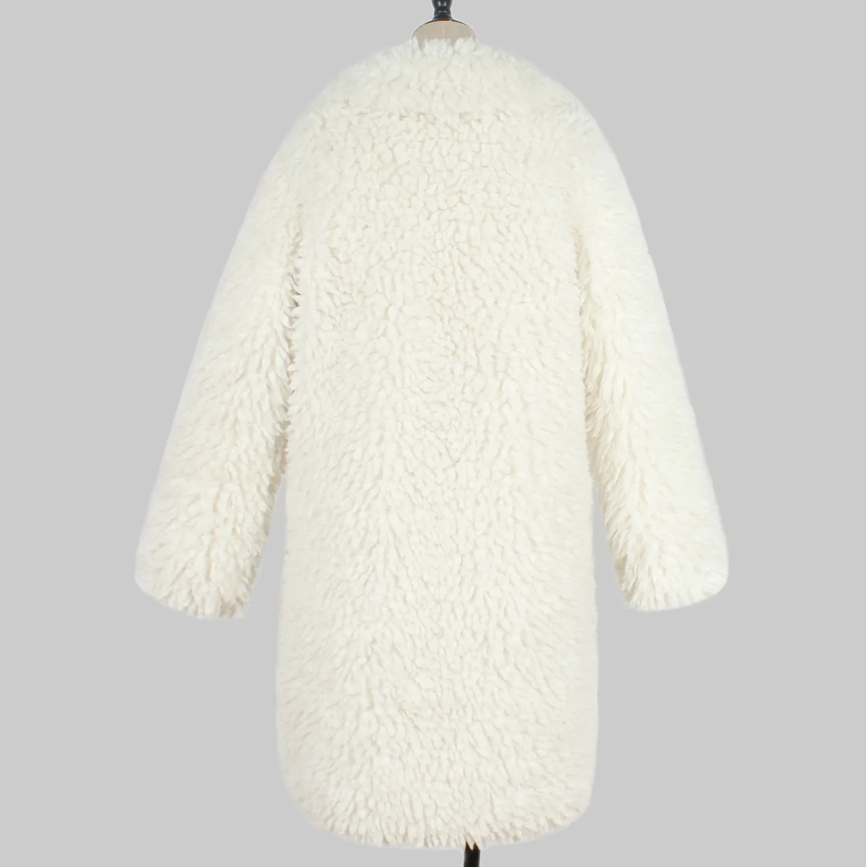 Y2k пальто из искусственного меха - Фотография_6