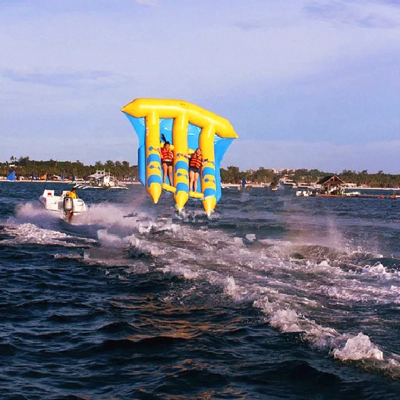 Высококачественная надувная лодка triplex row flying fish raft boat - Фотография_3
