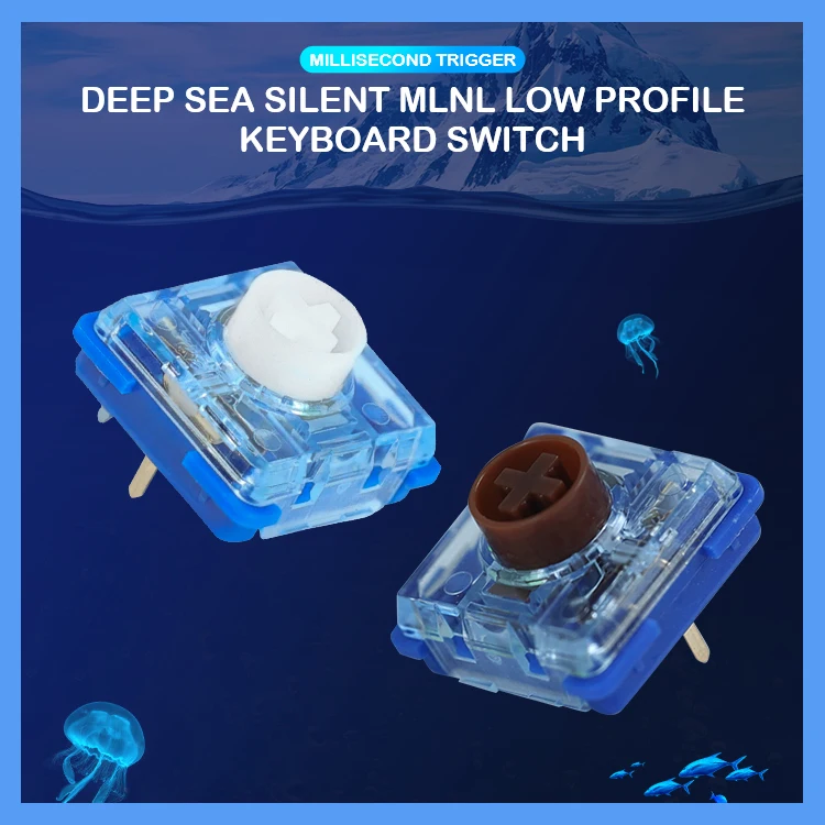 Kailh deep sea бесшумный низкопрофильный