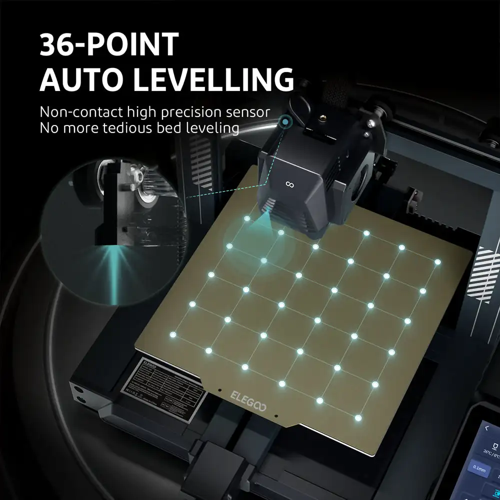 Elegoo нептун 3 pro fdm 3d принтер с автоматическим выравниванием - Фотография_6