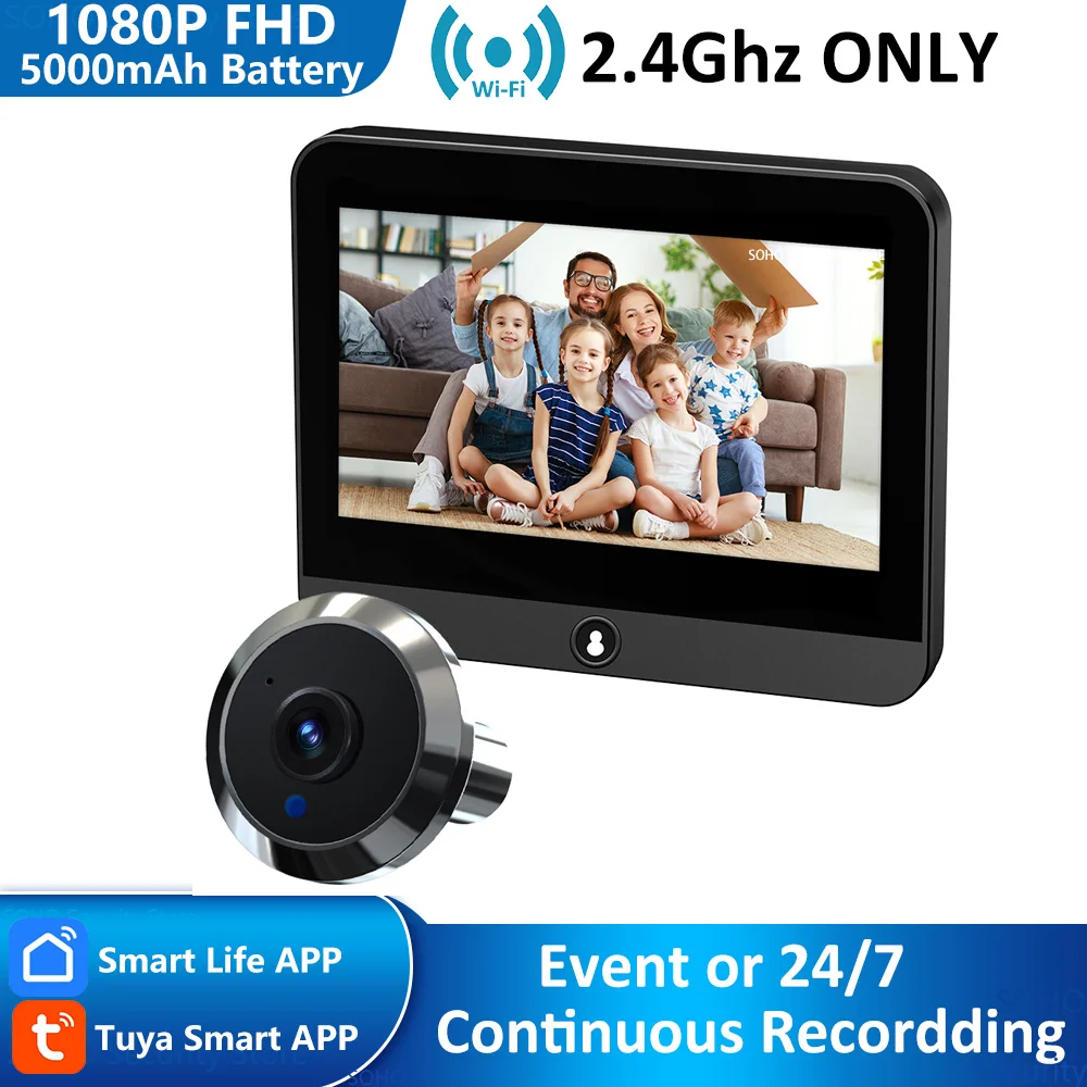 Мини 1080p tuya smart life домашний