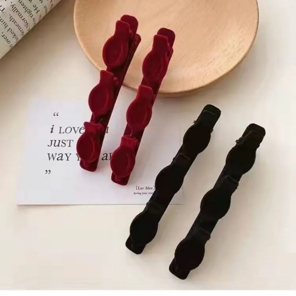 Элегантные бархатные заколки для женщин - Фотография_5