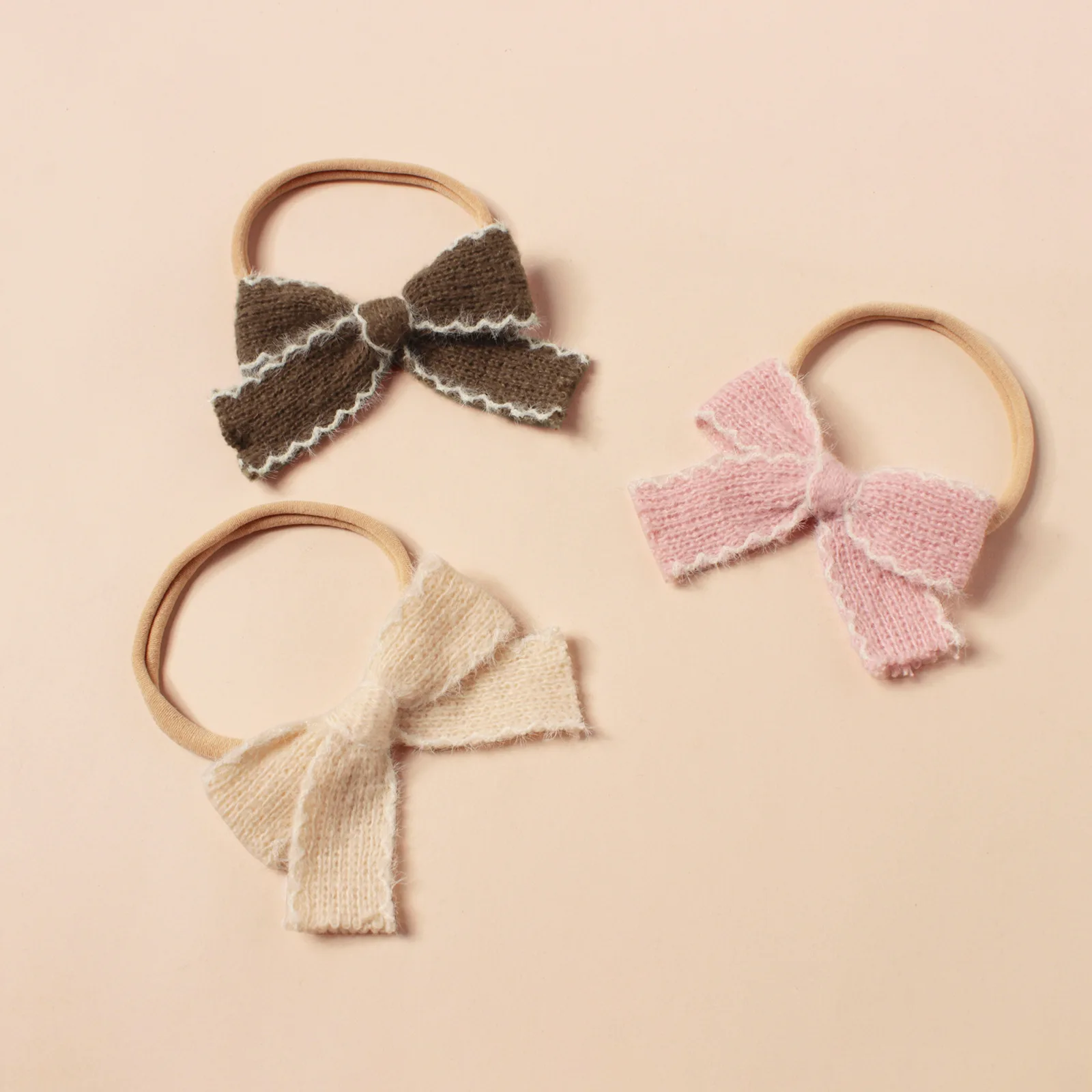 Детская повязка на голову с бантом для девочек - Фотография_4